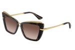 Ochelari de soare Dolce & Gabbana DG4472 321713 Cat Eye Havana