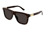 Okulary przeciwsłoneczne Gucci GG1502S 002 Kwadratowe Havana
