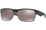 Okulary przeciwsłoneczne Oakley Twoface OO9189-38 PRIZM Polarized Kwadratowe Czarne