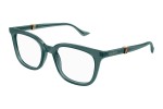 Okulary korekcyjne Gucci GG1497O 007 Kwadratowe Zielone