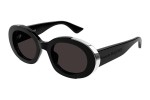 Okulary przeciwsłoneczne Alexander McQueen AM0445S 001 Okrągłe Czarne
