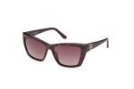 Okulary przeciwsłoneczne Guess GU00098 52F Kocie oczy Havana