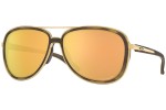 Okulary przeciwsłoneczne Oakley Split Time OO4129-14 PRIZM Polarized Pilotki (Aviator) Brązowe