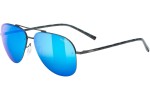Okulary przeciwsłoneczne uvex lgl 40 Gun Mat S3 Pilotki (Aviator) Szare