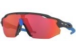 Okulary przeciwsłoneczne Oakley Radar Ev Advancer OO9442-05 PRIZM Pojedyncze | Shield Czarne