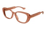 Okulary korekcyjne Gucci GG1559OK 003 Prostokątne Brązowe