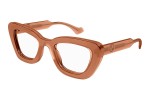 Okulary korekcyjne Gucci GG1555O 004 Kocie oczy Brązowe