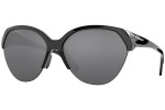 Okulary przeciwsłoneczne Oakley Trailing Point OO9447 944704 Polarized Okrągłe Czarne