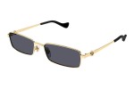 Okulary przeciwsłoneczne Gucci GG1600S 001 Kwadratowe Złote