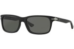 Okulary przeciwsłoneczne Persol PO3048S 900058 Polarized Kwadratowe Czarne