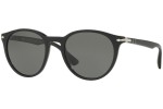 Okulary przeciwsłoneczne Persol Galleria '900 Collection PO3152S 901458 Polarized Okrągłe Czarne