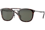 Okulary przeciwsłoneczne Persol PO3265S 24/58 Polarized Okrągłe Havana