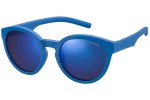 Sunčane naočale Polaroid Junior PLD8019/S ZDI/JY Polarized Okrugao Plavi