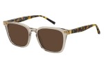 Ochelari de soare Tommy Hilfiger TH2158/S 10A/70 Dreptunghiulari Bej