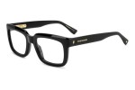 Ochelari Dsquared2 D20144 807 Dreptunghiulari Negri