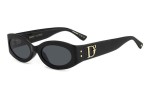 Ochelari de soare Dsquared2 D20150/G/S 807/IR Ovali Negri