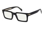 Okulary korekcyjne David Beckham DB7126 807 Prostokątne Czarne