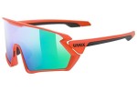 Okulary przeciwsłoneczne uvex sportstyle 231 Orange Mat S3 Pojedyncze | Shield Pomarańczowe