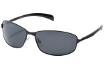 Okulary przeciwsłoneczne Polaroid P4126 KIH/Y2 Polarized Prostokątne Czarne