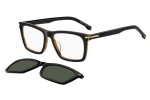 Okulary korekcyjne BOSS BOSS1726/G/CS 05K/UC Polarized Prostokątne Czarne