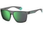 Okulary przeciwsłoneczne Polaroid #fedezselection Collection PLD6076/S KB7/5Z Polarized Flat Top Szare