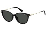 Okulary przeciwsłoneczne Polaroid PLD4085/F/S 807/M9 Polarized Kocie oczy Czarne