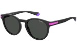Okulary przeciwsłoneczne Polaroid Active Collection PLD2087/S N6T/M9 Polarized Okrągłe Czarne