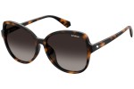 Okulary przeciwsłoneczne Polaroid PLD4088/F/S 086/LA Polarized Oversize Havana