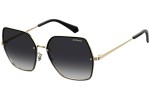 Okulary przeciwsłoneczne Polaroid PLD4091/S 2F7/WJ Polarized Oversize Złote
