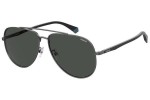 Okulary przeciwsłoneczne Polaroid PLD2105/G/S V81/M9 Polarized Pilotki (Aviator) Szare
