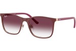 Aurinkolasit Ray-Ban Junior RJ9551S 296/8H Kulmikkaat Punainen