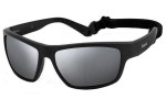 Okulary przeciwsłoneczne Polaroid PLD7037/S 003/EX Polarized Prostokątne Czarne