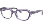 Очила Ray-Ban Junior RY1636 3989 Правоъгълни Виолетова