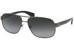 Okulary przeciwsłoneczne Prada PR52PS 5AV5W1 Polarized Pilotki (Aviator) Srebrne