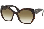 Okulary przeciwsłoneczne Prada PR16RS 2AU4M0 Oversize Havana