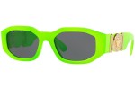 Okulary przeciwsłoneczne Versace Medusa Biggie VE4361 531987 Owalne Zielone