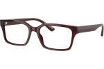 Okulary korekcyjne Emporio Armani EA3244 6174 Kwadratowe Brązowe