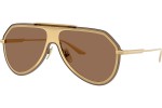 Okulary przeciwsłoneczne Dolce & Gabbana DG2309 02/73 Pilotki (Aviator) Złote