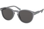 Okulary przeciwsłoneczne Polo Ralph Lauren PH4172 595387 Okrągłe Szare