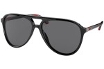 Okulary przeciwsłoneczne Polo Ralph Lauren PH4173 500187 Pilotki (Aviator) Czarne