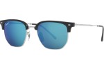 Слънчеви очила Ray-Ban New Clubmaster RB4416 66704L Polarized По веждите Черна