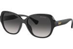 Okulary przeciwsłoneczne Ralph Lauren RA5316U 61578G Oversize Czarne