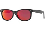Okulary przeciwsłoneczne Ray-Ban Junior New Wayfarer Junior RJ9052S 100S6Q Kwadratowe Czarne