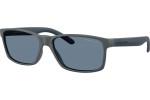 Okulary przeciwsłoneczne Arnette Slickster AN4185 28412V Polarized Kwadratowe Szare