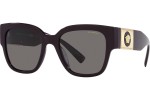 Слънчеви очила Versace VE4437U 512381 Polarized Квадратни Червена