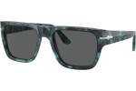 Okulary przeciwsłoneczne Persol PO3348S 1211B1 Kwadratowe Niebieskie