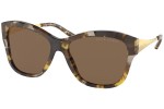 Okulary przeciwsłoneczne Ralph Lauren RL8187 590973 Kocie oczy Havana