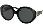 Okulary przeciwsłoneczne Ralph Lauren RL8188Q 500187 Okrągłe Czarne
