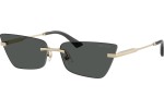 Okulary przeciwsłoneczne Jimmy Choo JC4012 300687 Kocie oczy Złote