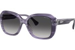 Okulary przeciwsłoneczne Ralph by Ralph Lauren RA5321U 62218G Kwadratowe Fioletowe